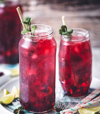 Kombucha Hibiscus Gingembre