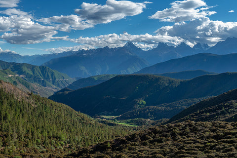 Paysage du tibet