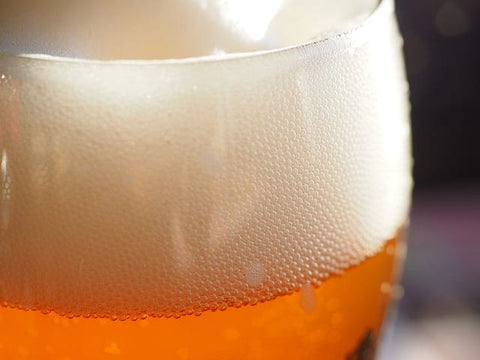 verre Kombucha bulle