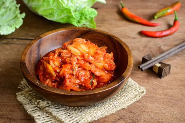 Kimchi prêt à être dégusté