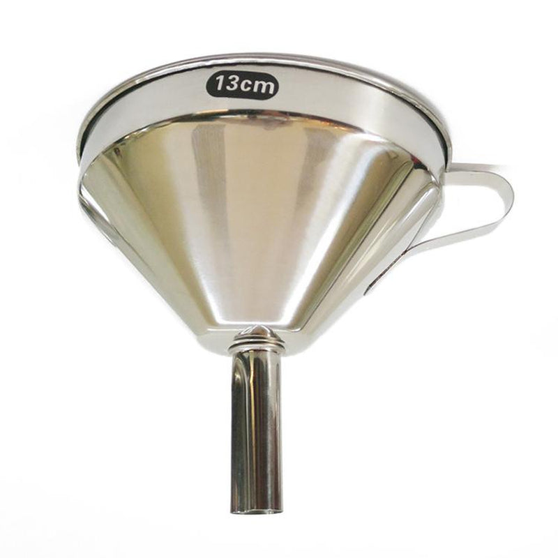 Entonnoir en inox avec filtre détachable