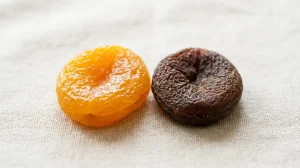 abricot souffré vs non souffré
