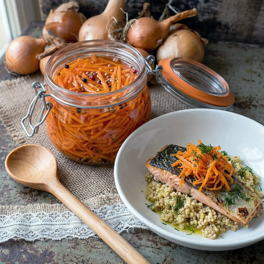 Recette carottes lacto fermentées