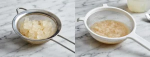 grain de kefir sain vs grain de kefir malade