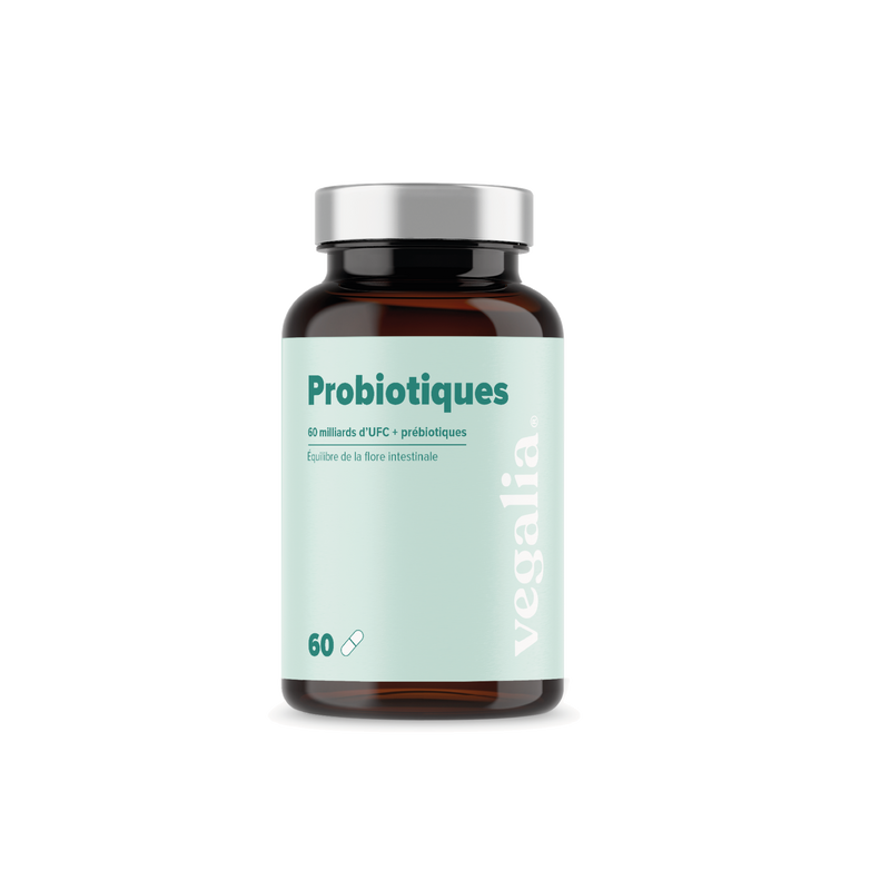 Probiotiques et prébiotiques Vegalia